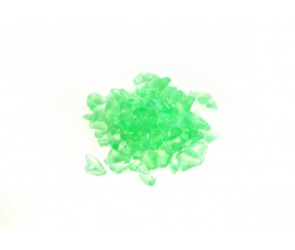 Granulat szklany - jasny zielony, 100 g
