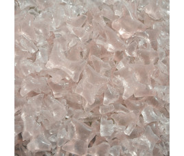 Granulat szklany - różowy blady, 100 g