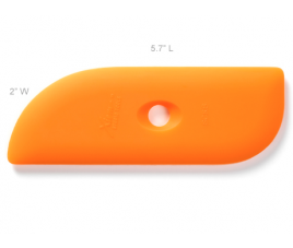 Miękka cyklina Xiem silikonowa nr 8 – pomarańczowa 