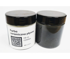 Farba ceramiczna płynna CD-11 Czarna 75 ml