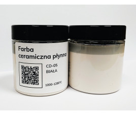 Farba ceramiczna płynna CD-05 Biała 75ml