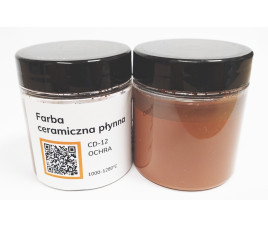 Farba ceramiczna płynna CD-12 Ochra 75ml