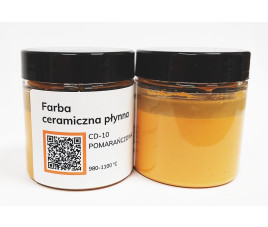 Farba ceramiczna płynna CD-10 Pomarańczowa 75ml