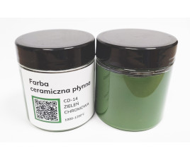 Farba ceramiczna płynna CD-14 Zieleń chromowa 75ml