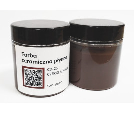 Farba ceramiczna płynna CD-25 Czekoladowa 75ml