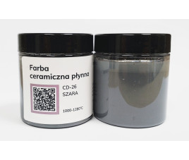 Farba ceramiczna płynna CD-26 Szara 75ml