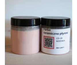 Farba ceramiczna płynna CD-19 Różowa 75ml