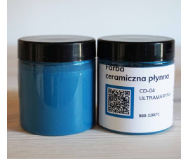 Farba ceramiczna płynna CD-04 Ultramaryna 75ml