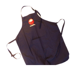 Fartuch ochronny beżowy z logo