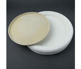 Forma gipsowa - talerz okrągły z rantem 30 cm