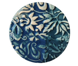 Ceramiq Viral Engobe Zielononiebieska