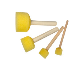 Zestaw pędzli gąbkowych - 4 szt.