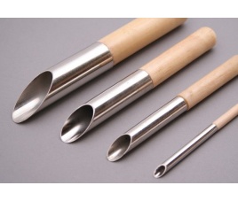 Narzędzia ceramiczne do otworów, komplet 4 szt. - A15233