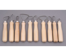 Narzędzia ceramiczne - oczka 10 szt.